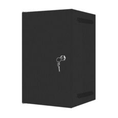 LANBERG SZAFA WISZĄCA RACK 10" 9U 280X310 CZARNA, DRZWI METALOWE (FLAT PACK) WF10-2309-00B