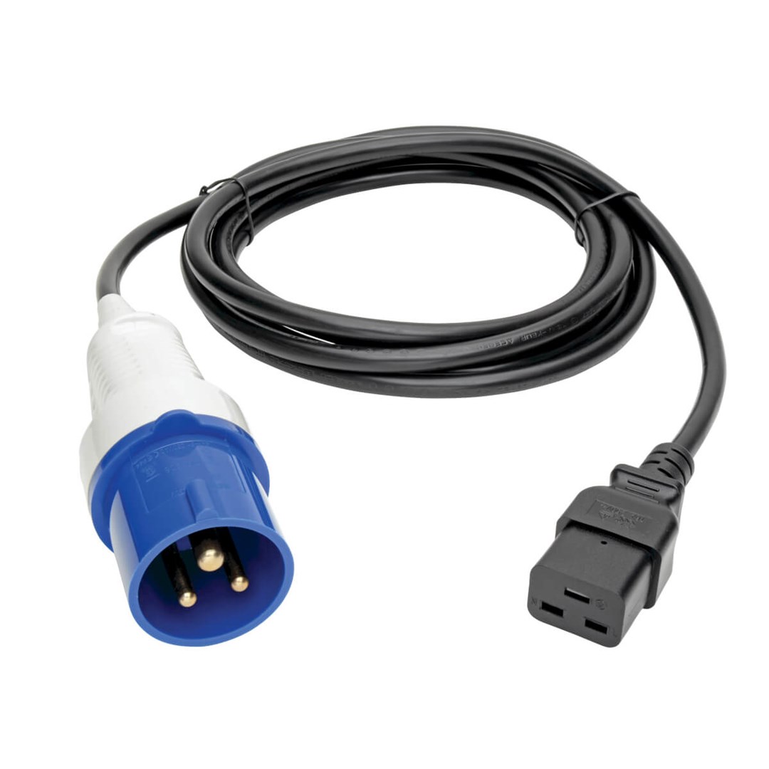 Kabel TRIPP LITE IEC309-C19 3m Black P070-010 - obrazek 2