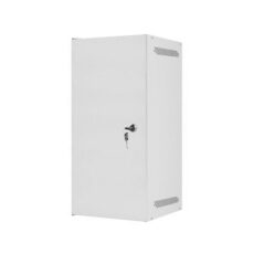 LANBERG SZAFA WISZĄCA RACK 10" 12U 280X310 SZARA, DRZWI METALOWE (FLAT PACK) WF10-2312-00S