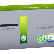 BIO Activejet ATH-35NB Toner (zamiennik HP 35A CB435A, Canon CRG-712; Supreme; 1800 stron; czarny). ECO Toner. Proszek w tonerze jest biodegradowalny. 57% Tonera jest pochodzenia biologicznego.