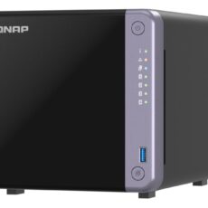 Qnap TS-432X-4G-PE, Tower, 4 x 2.5"/3.5" SATA, AnnapurnaLabs Alpine AL524 4C, 4GB (Max. 16GB) DDR4 SODIMM, 2 x 2.5GbE, 1 x 10GbE SFP+, 2 x USB 3.2 Gen, adapter 90W, w/ PE FOAM