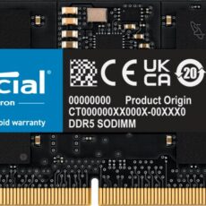 NB MEMORY 16GB DDR5-4800 SO/CT16G48C40S5 CRUCIAL