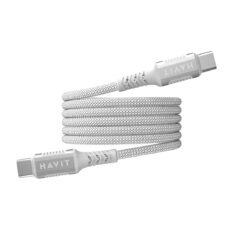 Kabel magnetyczny Havit Typ C-Typ C CB6297 (biały)