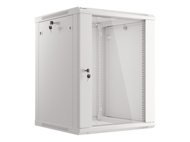 Lanberg WF01-6615-10S stojak 15U Szafa wisząca Szary