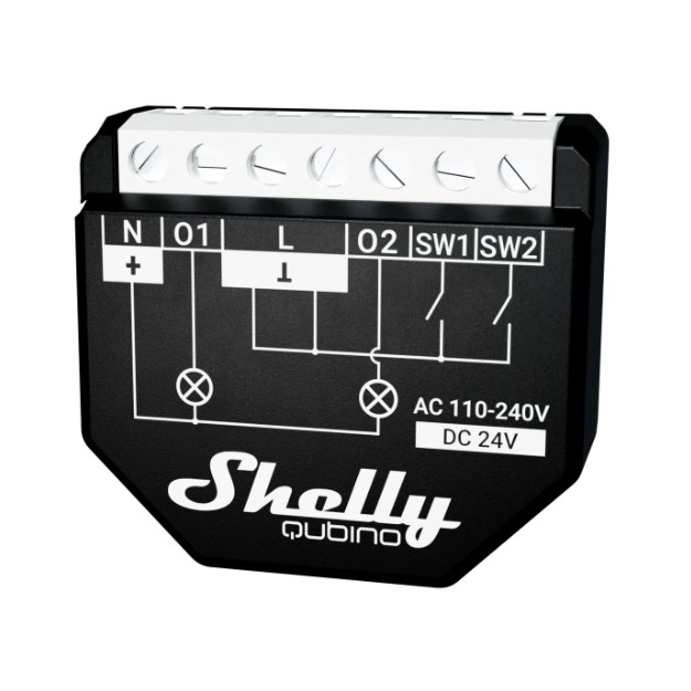 Moduł zdalny Fala Shelly Qubino 2PM (QBWAV2PM)