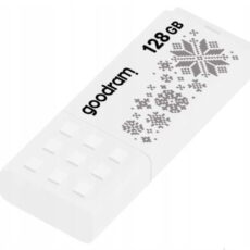 Pendrive GoodRam UME2-1280W00R11-WI (128GB; USB 2.0; kolor biały) WINTER