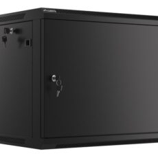 LANBERG SZAFA WISZĄCA RACK 19" 9U 600X450 DRZWI METALOWE CZARNA (FLAT PACK) WF01-6409-00B