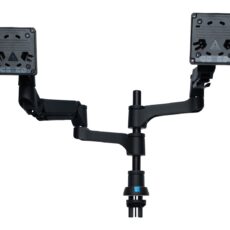 Uchwyt do monitorów R-Go Tools R-Go Monitorarm 0"-32" 2TFT Max.9KG Caparo 4 Gasfeder sidabrinis