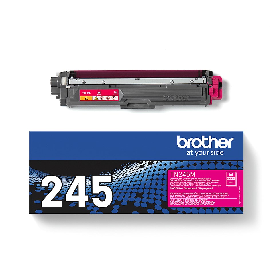 Brother TN-245M kaseta z tonerem 1 szt. Oryginalny Purpurowy - obrazek 2