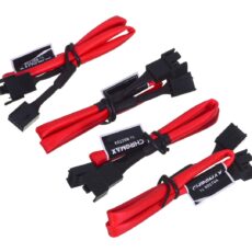 Kabel przedłużający do wentylatora NOCTUA NA-SEC1.red 4-Pin PWM 30cm 4 szt.