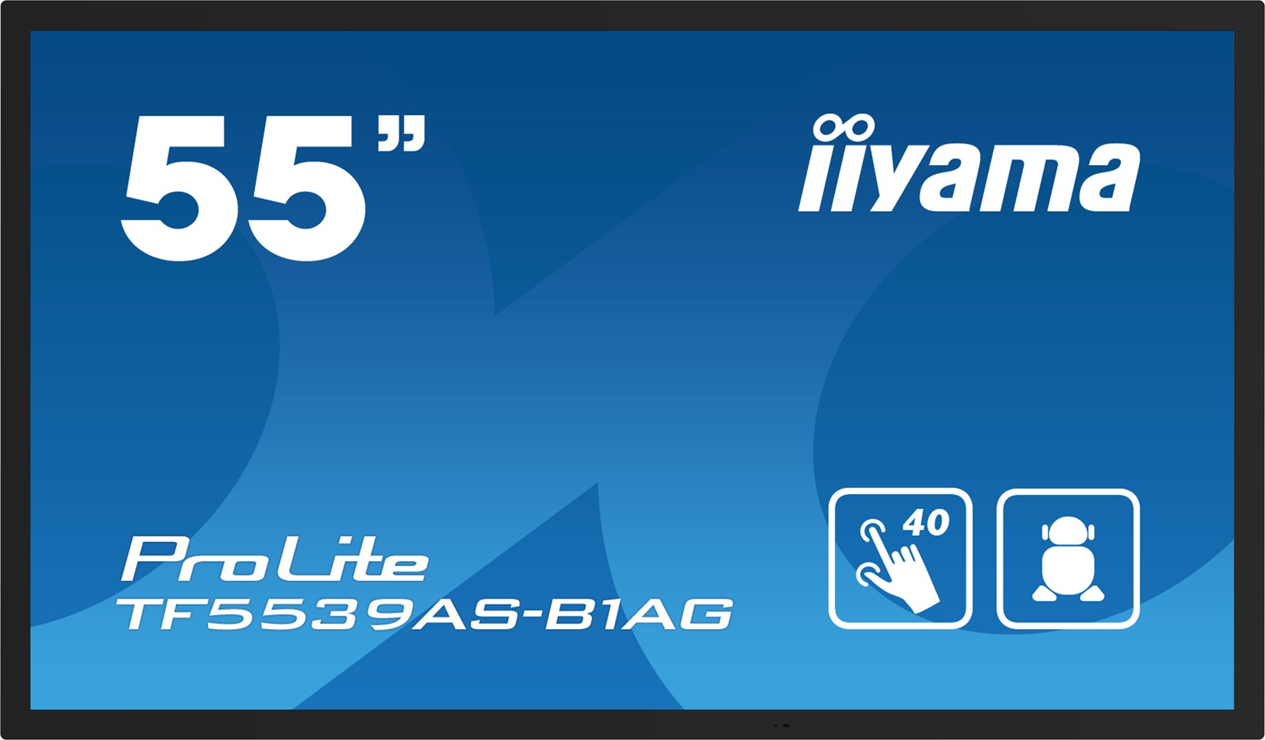 Monitor Iiyama ProLite TF5539AS-B1AG 55 PCAP IPS 4K - obrazek 2
