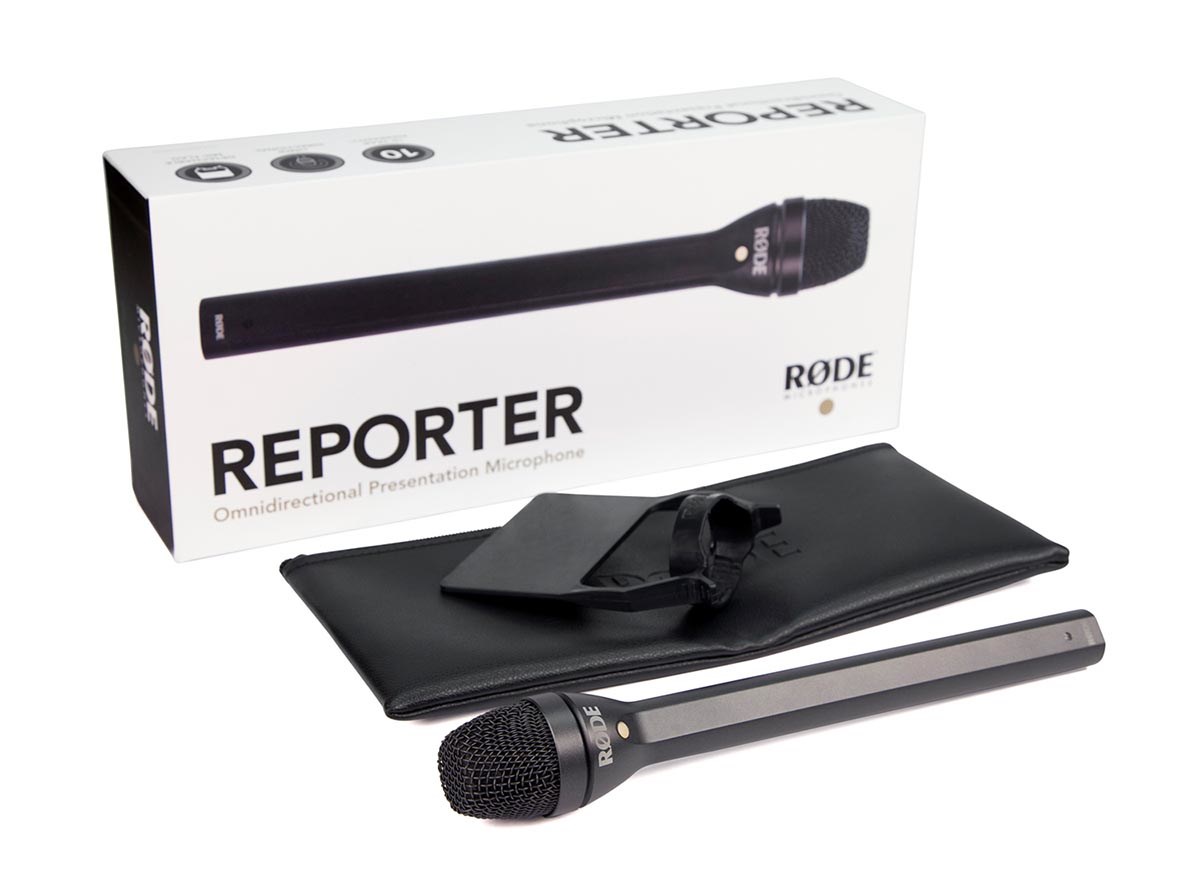 RODE REPORTER - Mikrofon Reporterski z nakładką - obrazek 2