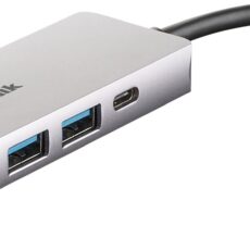 Adapter D-Link DUB-M520 - Przewodowy - Thunderbolt 3 - 60 W - 10,100,1000 Mbit/s - IEEE 802.3 - IEEE 802.3ab - IEEE 802.3az - IEEE 802.3u - IEEE 802.3x - Aluminium