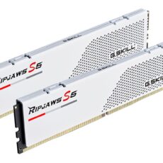 G.SKILL RIPJAWS S5 DDR5 2X16GB 6000MHZ CL30 XMP3 WHITE F5-6000J3040F16GX2-RS5W