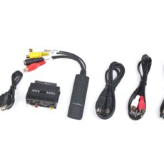 Adapter GEMBIRD UVG-002 (USB M - RCA, S-Video F; 0,50m; kolor czarny)
