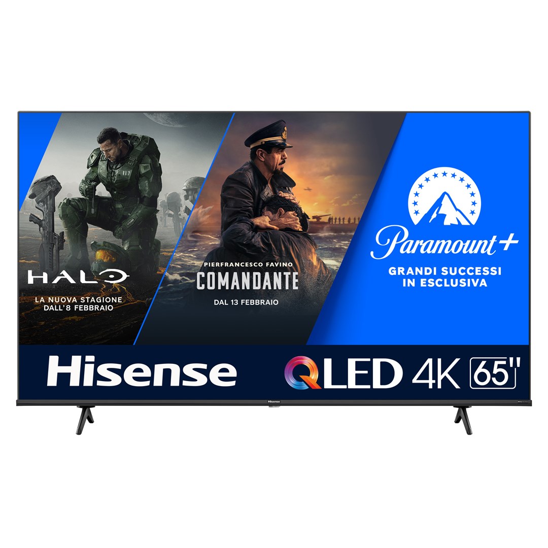 Telewizor 65" Hisense 65E7KQ QLED 4K VIDAA Smart OS Czarny