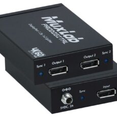 MUXLAB SPLITTER DISPLAYPORT 1.2A 1X2 HUB, MST (500506)