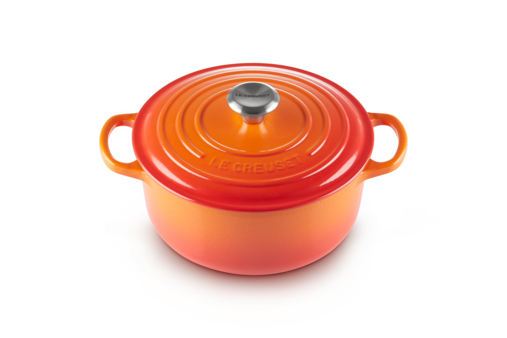 Le Creuset Signature Roaster okrągły piekarnik 22cm czerwony - obrazek 2