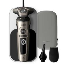 Golarka Philips S9000 Prestige SP9883/36 - parranajokone puhdistusasemalla