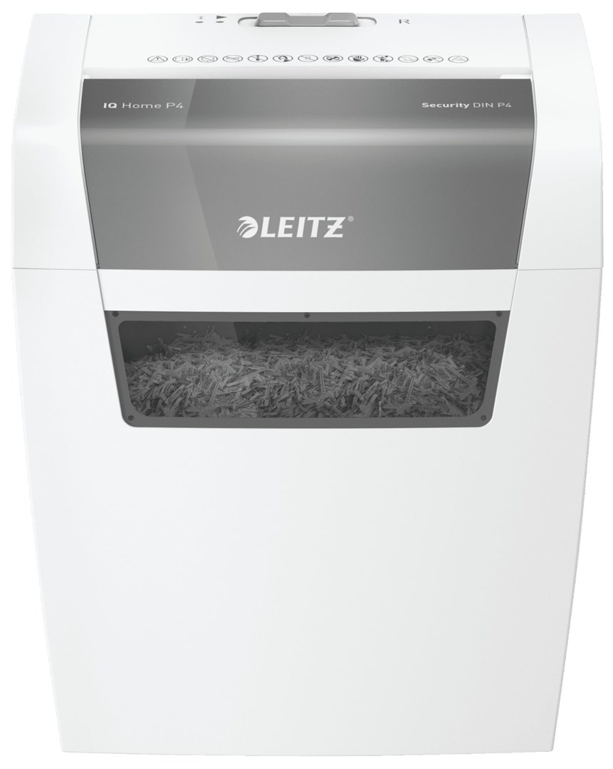 Leitz Niszczarka IQ Home, P4, 6 kartek, 15 l kosz - obrazek 2