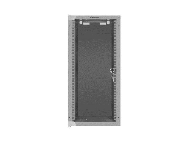 LANBERG SZAFA WISZĄCA 10" WF10-2312-10S 12U (280X310 SZARA) - obrazek 2