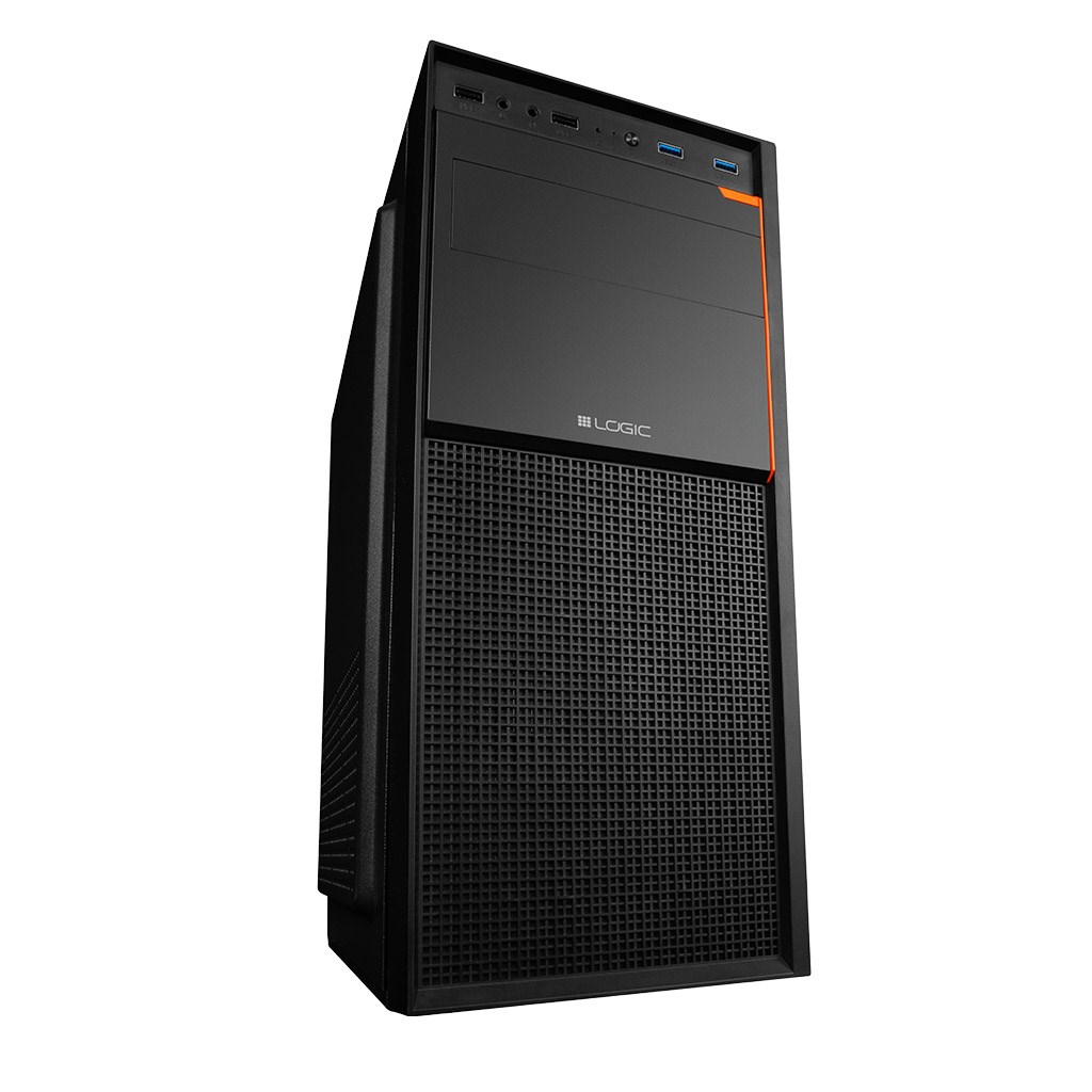 OBUDOWA LOGIC J23 USB 3.0 x 2 BLACK - obrazek 2