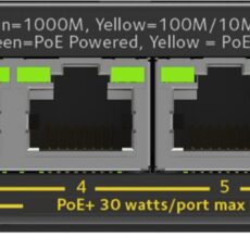 Switch Netgear GS308EP-100PES 8p PoE 62W (PoE+: 8p) Unmanaged Gigabit