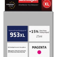 Activejet AH-953MRX Tusz (zamiennik HP 953XL F6U17AE; Premium; 25 ml; czerwony)