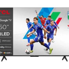 Telewizor TCL 4K QLED 50T69C 50 Telewizor Smart TV Telewizja Google TV UHD Czarny