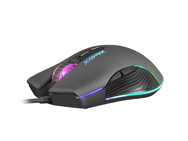 FURY MYSZ DLA GRACZY SCRAPPER 6400DPI RGB NFU-1699 - obrazek 2
