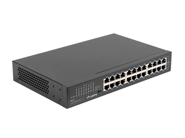 LANBERG SWITCH RSGE-24 RACK 19" (24-PORT, 1GB) - obrazek 2