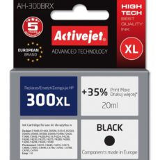 Activejet AH-300BRX Tusz (zamiennik HP 300XL CC641EE; Premium; 20 ml; czarny)