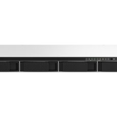 Qnap TS-464eU-8G, 1U, 4 x 2.5"/3.5" SATA , Intel Celeron N5105/N5095 4C/4T, 8GB RAM onboard (not expandable), 2 x 2.5GbE, Single PSU (not upgradeable to RP)
