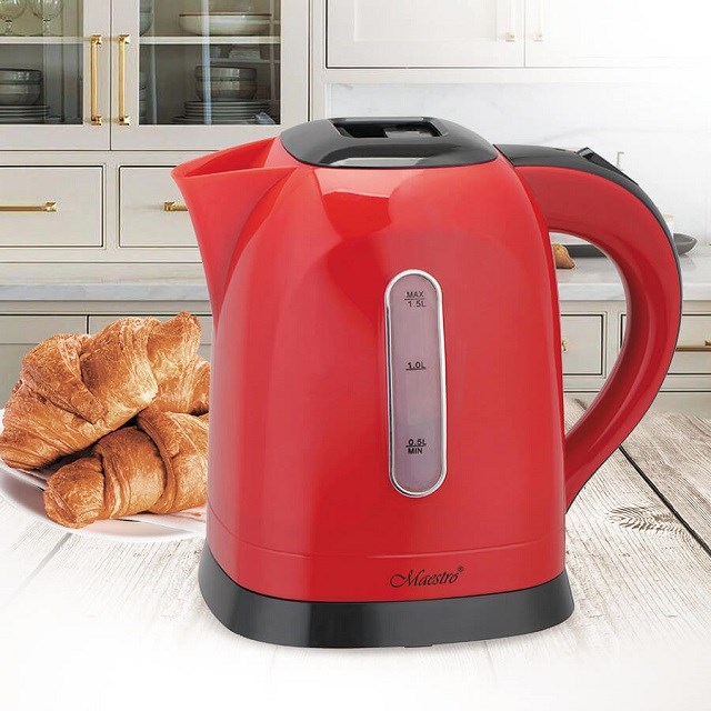 Czajnik elektryczny MAESTRO 1,5 l MR-034-RED - obrazek 2