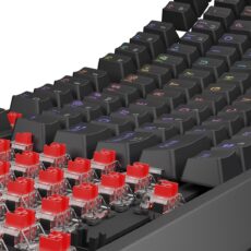 Klawiatura GENESIS Thor 230 TKL Gaming USB + RF Wireless + Bluetooth QWERTY Czarny