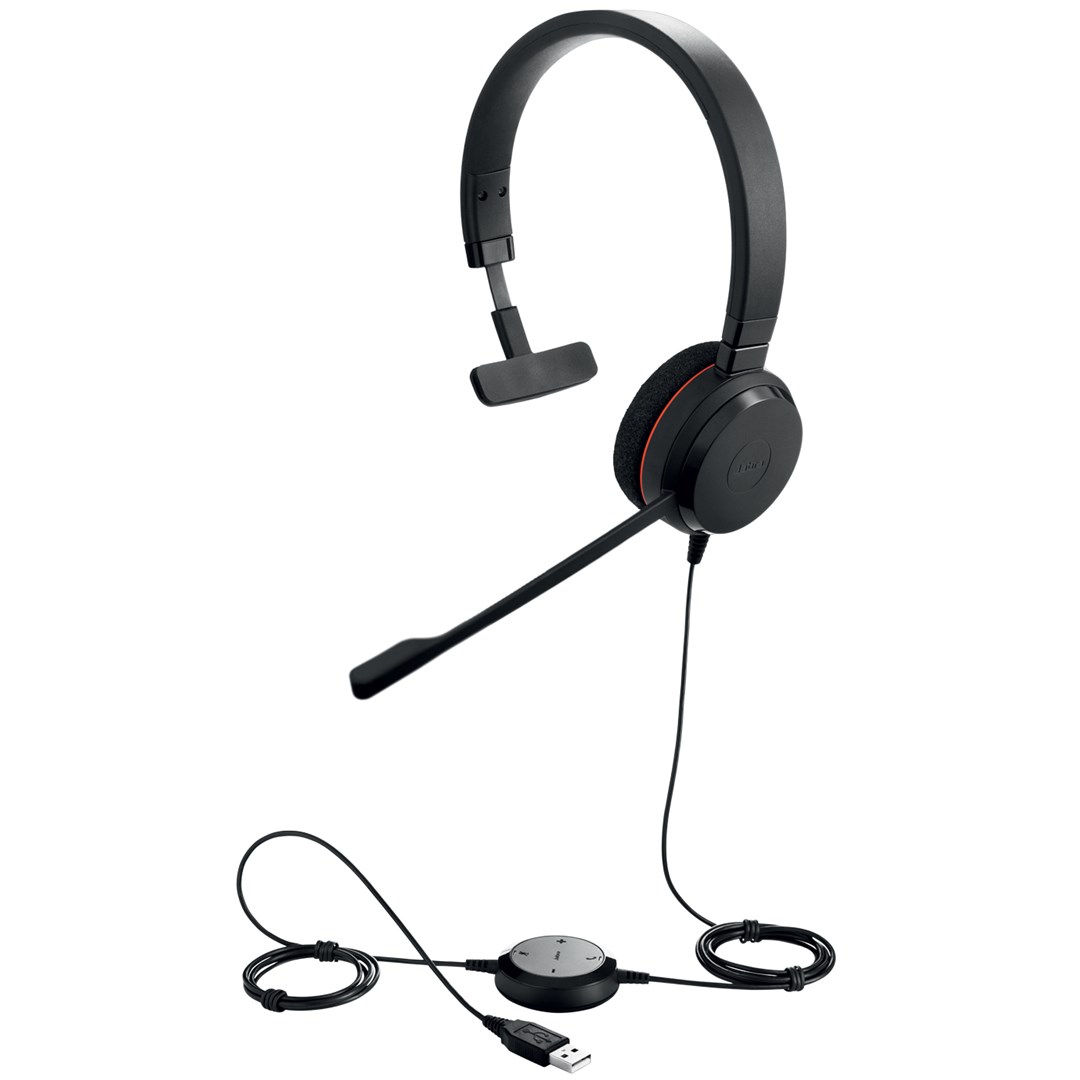 Słuchawka przewodowa Jabra Evolve 20 UC - obrazek 2