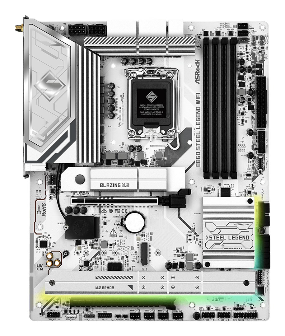 Płyta główna Asrock B860 STEEL LEGEND WIFI - obrazek 2