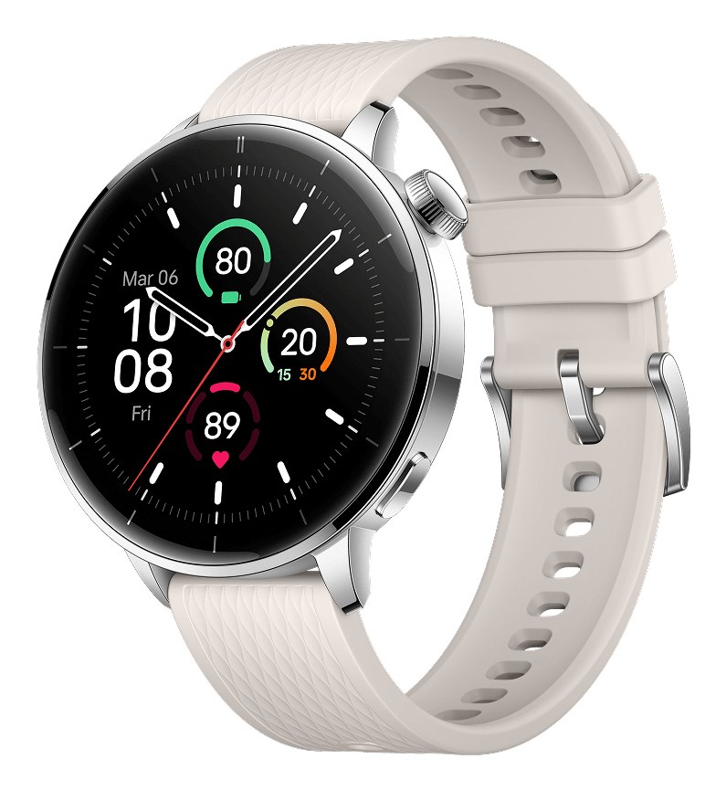 Smartwatch  OnePlus Watch 3 AMOLED 43mm Srebrny - obrazek 2