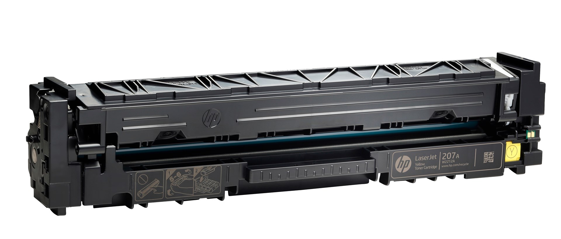 HP 207A oryginalny żółty toner LaserJet - obrazek 2
