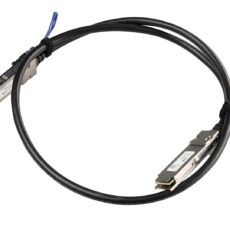 Mikrotik XQ+DA0001 kabel InfiniBand / światłowodowy 1 m QSFP+ to QSFP+ / QSFP28 to QSFP28 Czarny