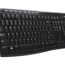Klawiatura Logitech K270 (bezprzewodowa czarny USB) US