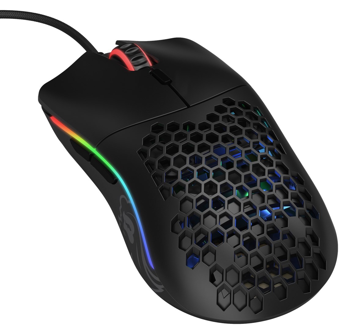 GLORIOUS MYSZ PC RACE MODEL O GAMING BLACK MATOWA - obrazek 2