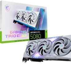 MSI GAMING GEFORCE RTX 5080 16G TRIO OC WHITE karta graficzna NVIDIA 16 GB GDDR7