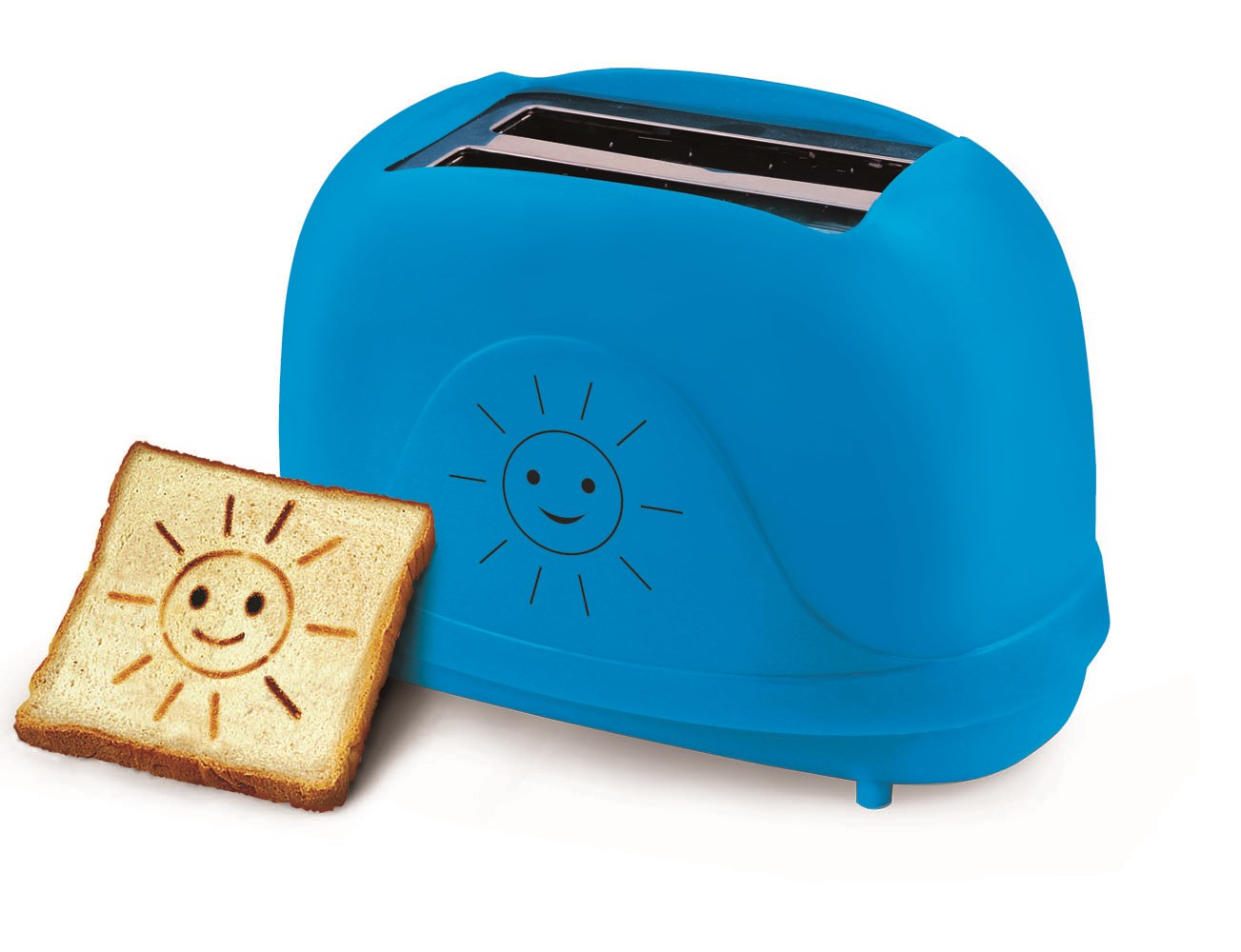 Toster Esperanza Smiley EKT003B (750W; kolor niebieski) - obrazek 2