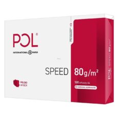 Papier xero ksero biurowy POLSPEED (A4; 80g/m2; 500 szt. arkuszy; papier biały; matowy)