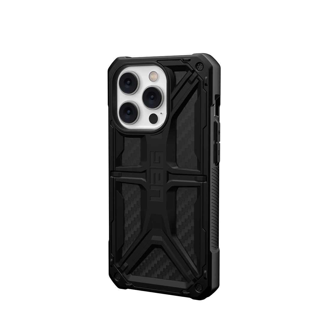 Ochronne etui UAG Monarch do iPhone 14 Pro carbon fiber - obrazek 2