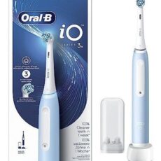 Oral-B Braun iO Series 3N Dorosły Wibrująca szczoteczka do zębów Jasny Niebieski, Biały