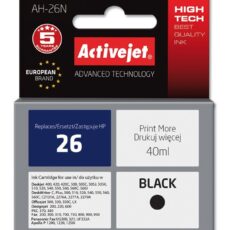 Activejet AH-26N Tusz (zamiennik HP 26 C51626A; Supreme; 40 ml; czarny)