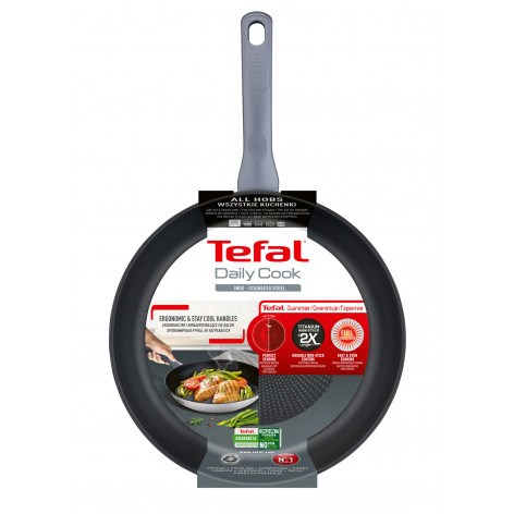 Patelnia TEFAL Daily Cook 28 cm G73006 - obrazek 2