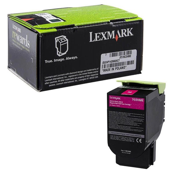 Lexmark Toner 70C2HME Magenta - obrazek 2